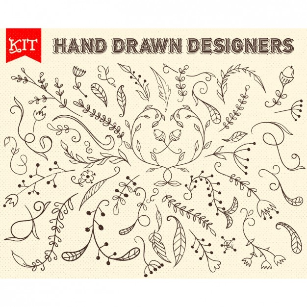 Progettazione disegnati a mano rami