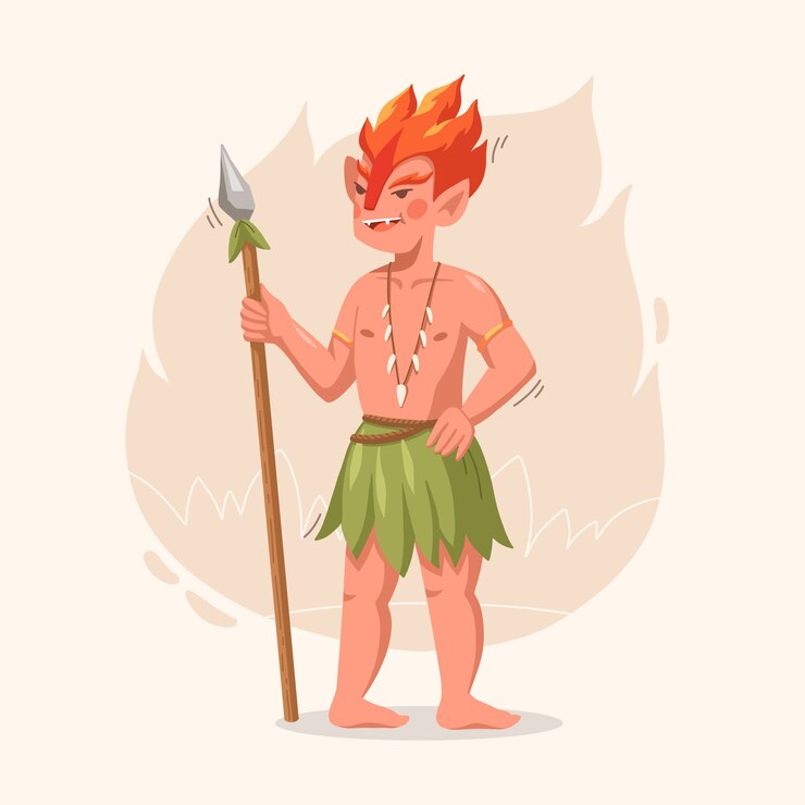 मुफ़्त वेक्टर hand drawn brazilian folklore illustration