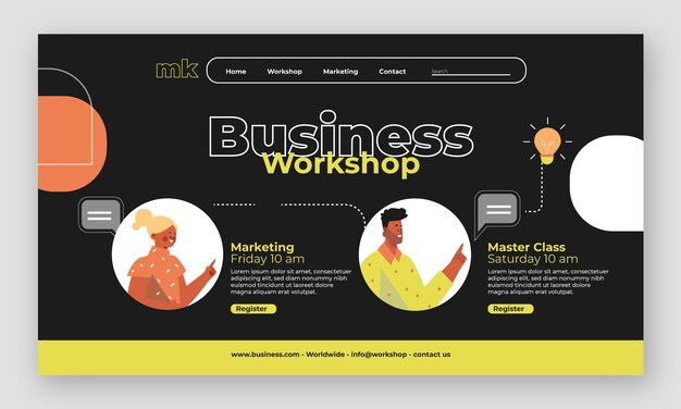 Website Templates for Entrepreneur Needs
