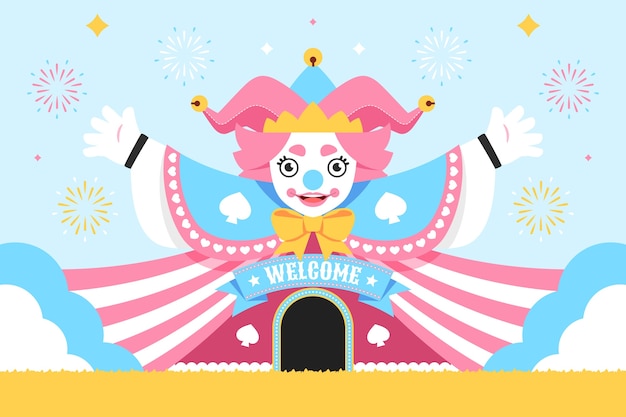 Free vector hand drawn carnival illustration