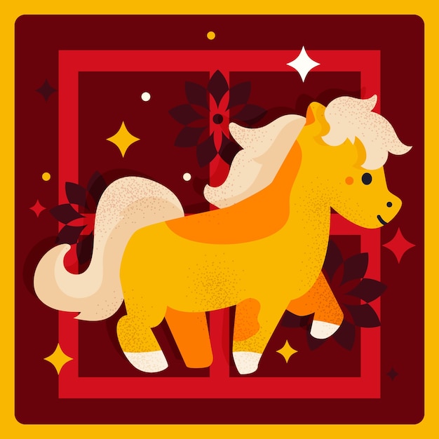 Free vector hand drawn chinese zodiac animals illustration