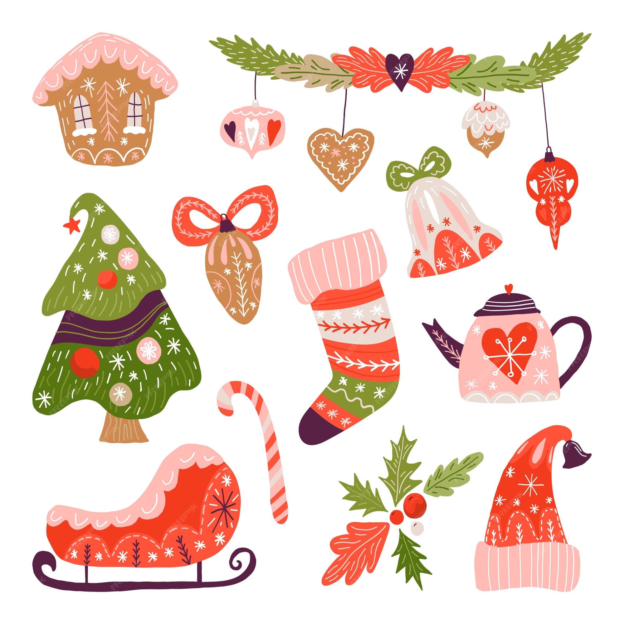 christmas clipart heart