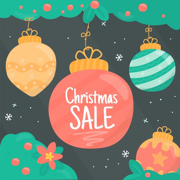 Hand drawn christmas sale