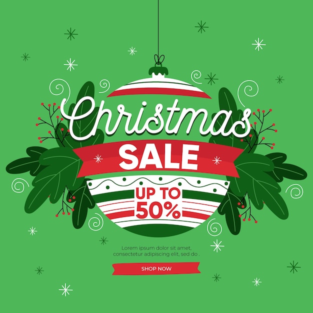 Free vector hand drawn christmas sale