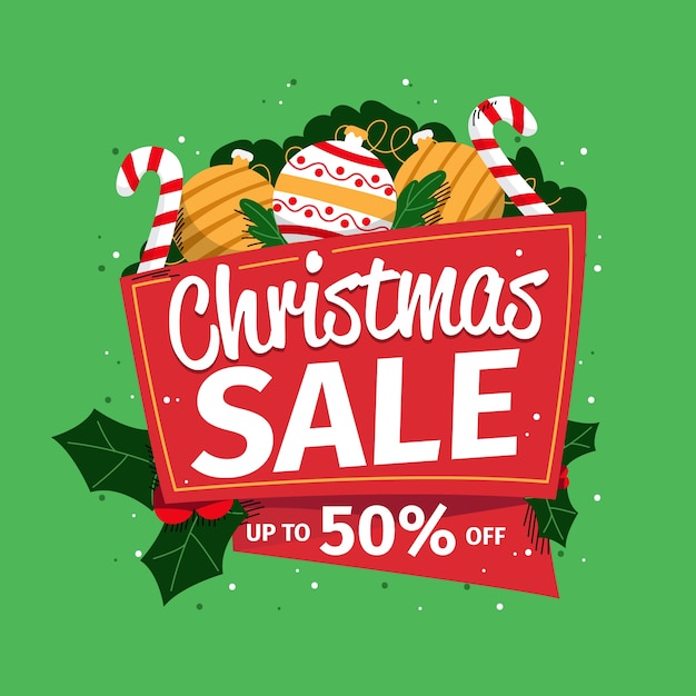 Hand drawn christmas sale