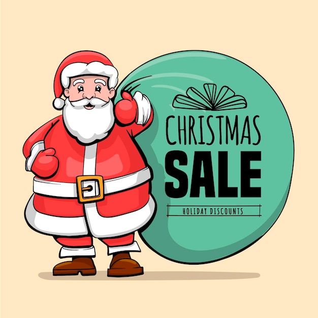 Free vector hand drawn christmas sale