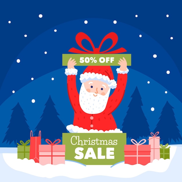 Hand drawn christmas sale