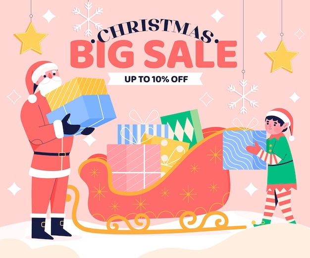 Free vector hand drawn christmas sale