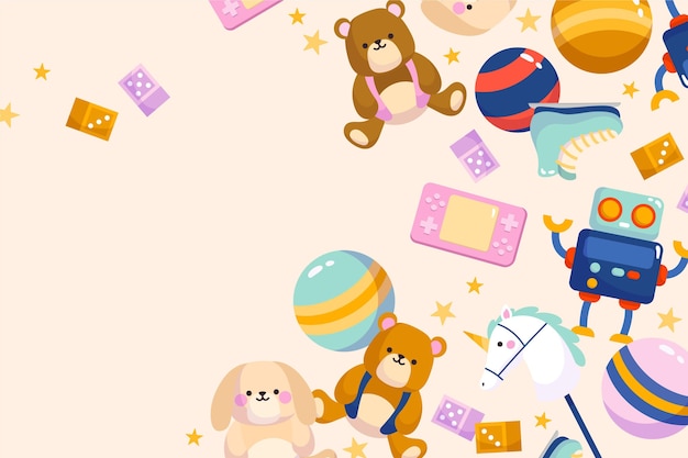 Toys Background Images - Free Download on Freepik