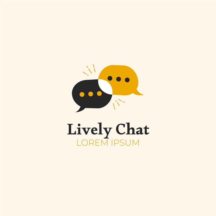 Free Vector hand drawn communication logo