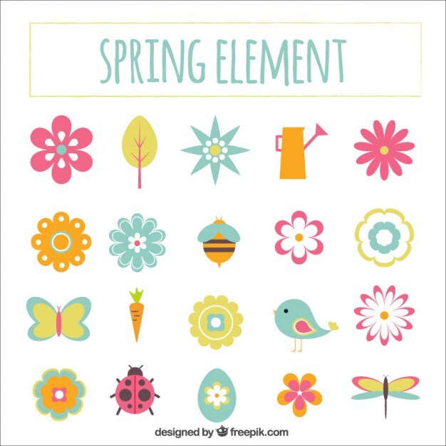 Spring symbol Vectors & Illustrations for Free Download | Freepik