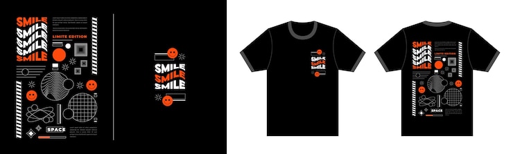 무료 Vector streetwear 일러스트레이션을 위한 손으로 그린 디자인
