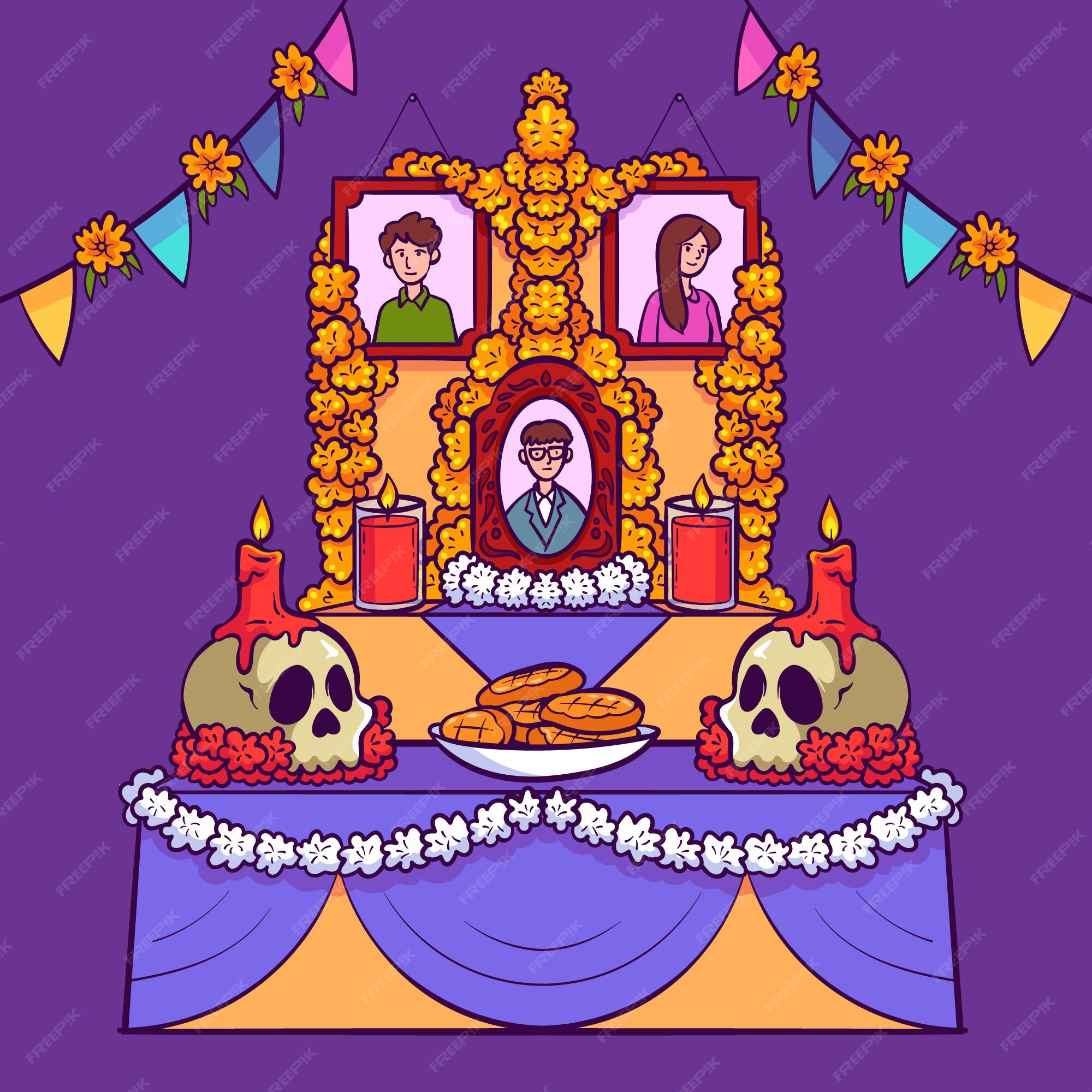 Page 3 | Dia De Los Muertos Altar Images - Free Download on Freepik