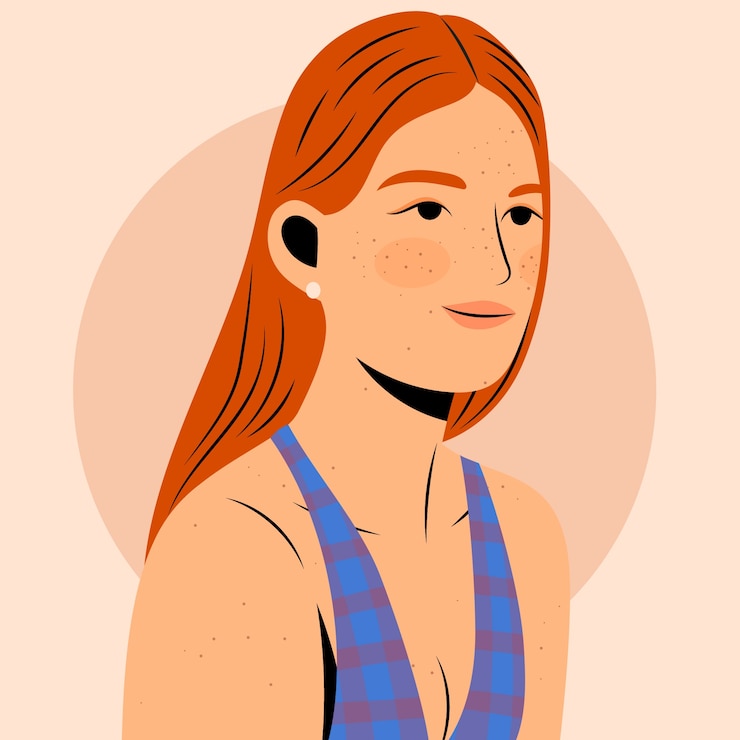 Free Vector hand drawn ethnic beauty illustration