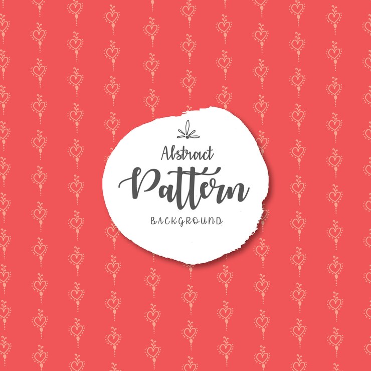 मुफ़्त वेक्टर hand drawn ethnic golden ornamental pattern on red background
