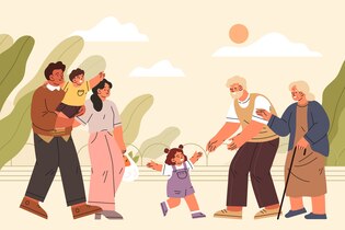 family illustrations