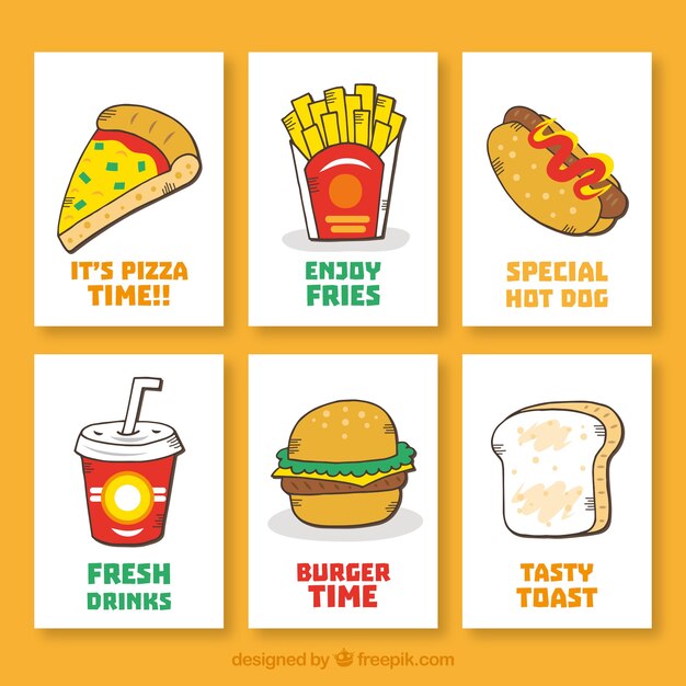 Food Stickers Images - Free Download on Freepik