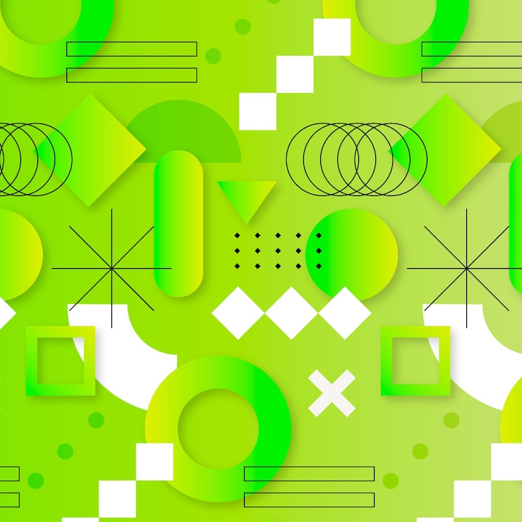무료 Vector 손으로 그린 평면 디자인 밝은 색 배경