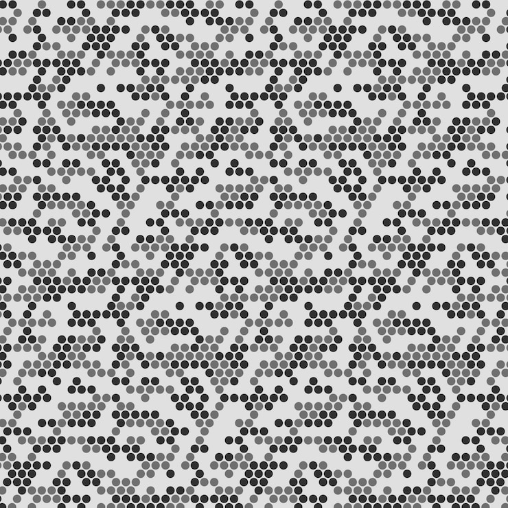 Free Vector hand drawn flat design digital camo pattern