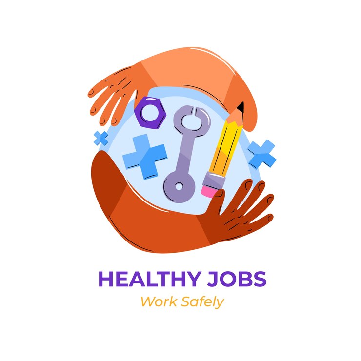 Free Vector hand drawn flat design occupational therapy logo