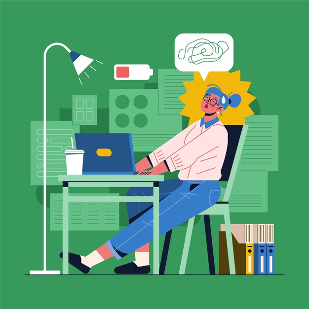 手描きのフラットなデザインは人々のイラストを圧倒しました