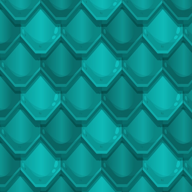 Free vector hand drawn flat design roof tile pattern