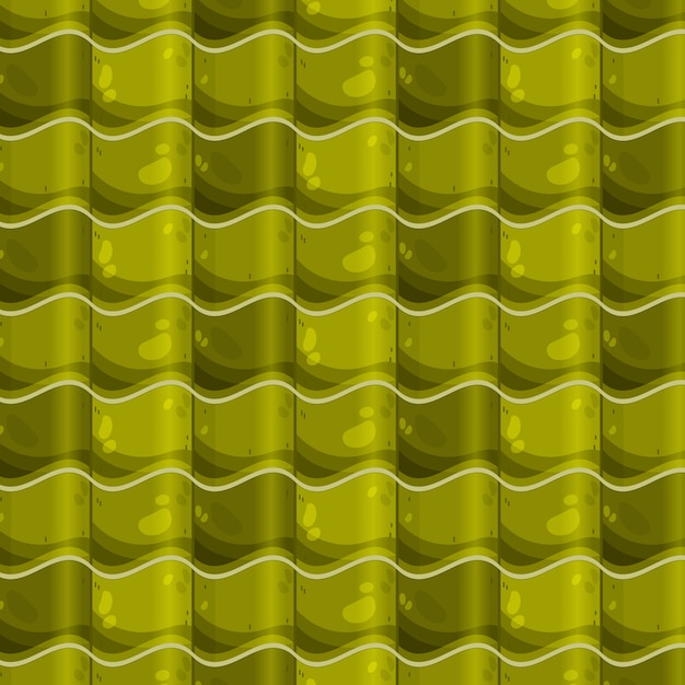 Free vector hand drawn flat design roof tile pattern