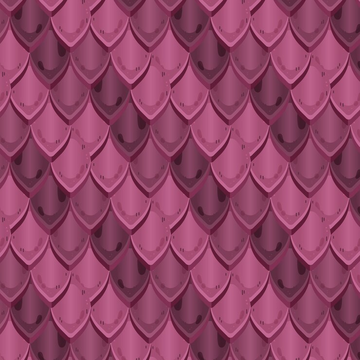 Free Vector hand drawn flat design roof tile pattern
