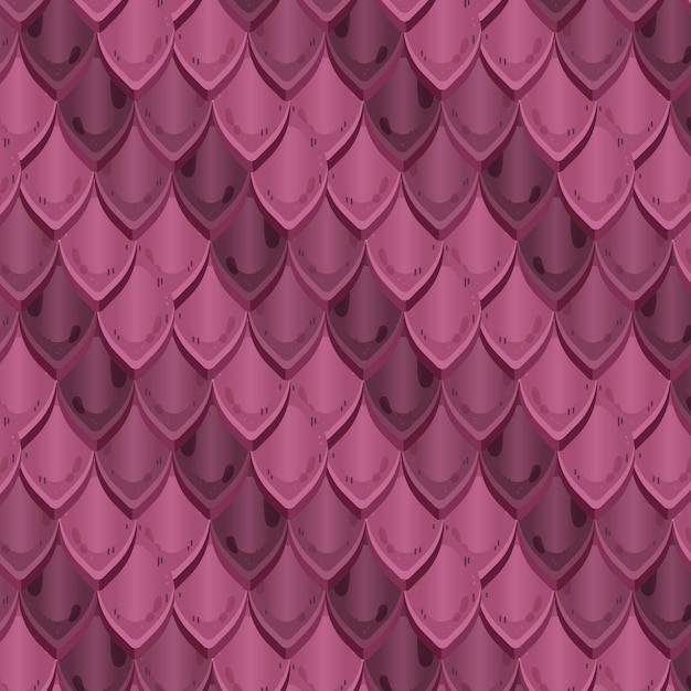 Hand drawn flat design roof tile pattern