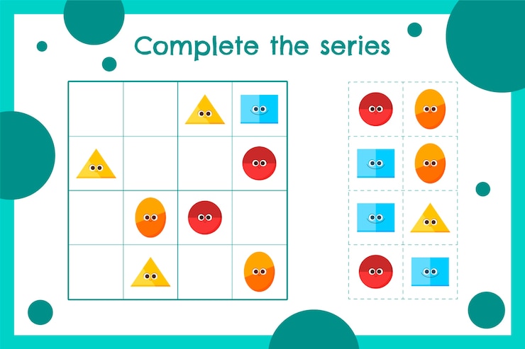 Free Vector hand drawn flat design sudoku game