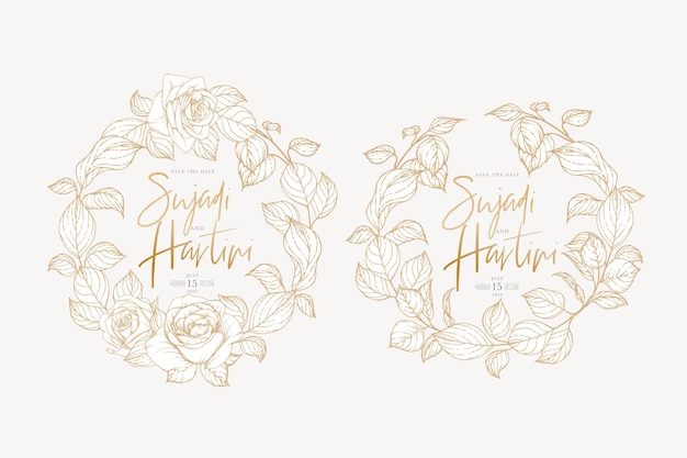 hand drawn floral background design