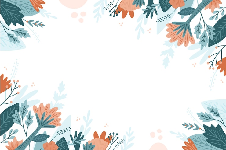 Free Vector hand drawn floral background