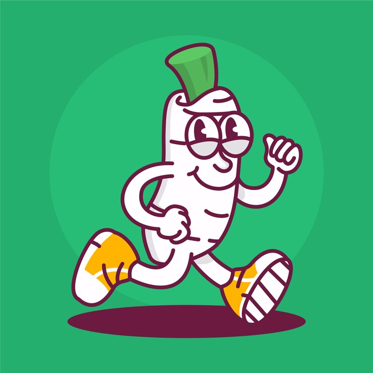 무료 Vector 손으로 그린 음식 만화 그림