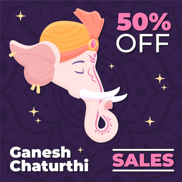 Hand drawn ganesh chaturthi sales