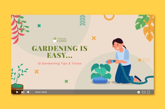Ручной обращается садоводство миниатюра youtube с листом