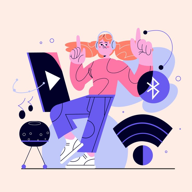 Free Vector hand drawn gen alpha illustration