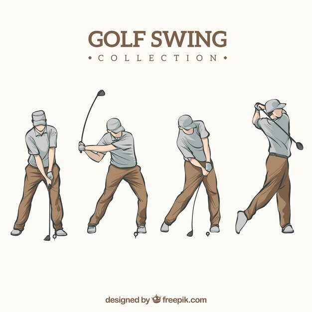 Golf Swing Vectors Photos And Psd Files Free Download