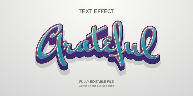 Free vector hand drawn graffiti text effect