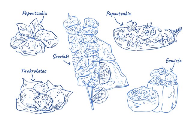 Греческая кухня ручной работы