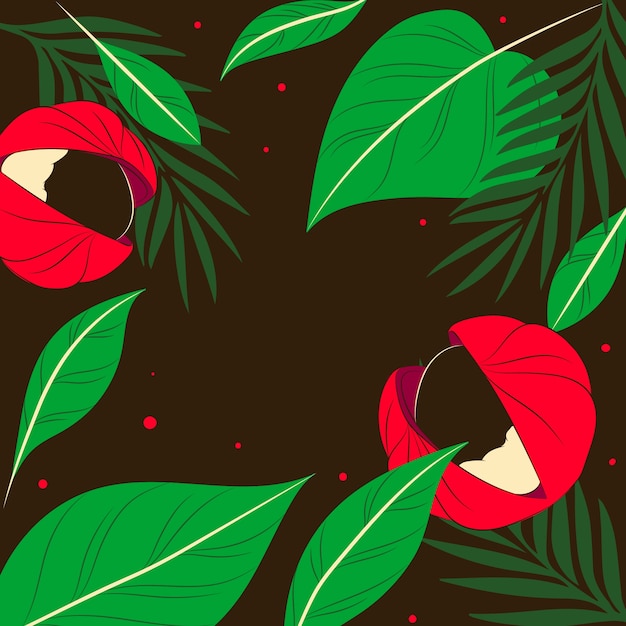 Free vector hand drawn guarana illustration