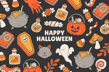 Nền tảng Halloween vẽ tay miễn phí Bạn yêu thích những bức tranh vẽ tay phong cách Halloween hay muốn tìm kiếm một nền tảng Halloween vẽ tay miễn phí? Chúng tôi cung cấp cho bạn một bộ sưu tập các bức vẽ tay miễn phí về chủ đề Halloween để bạn có thể thưởng thức và làm nền tảng cho màn hình của mình. Hãy tải ngay và thưởng thức ngay!