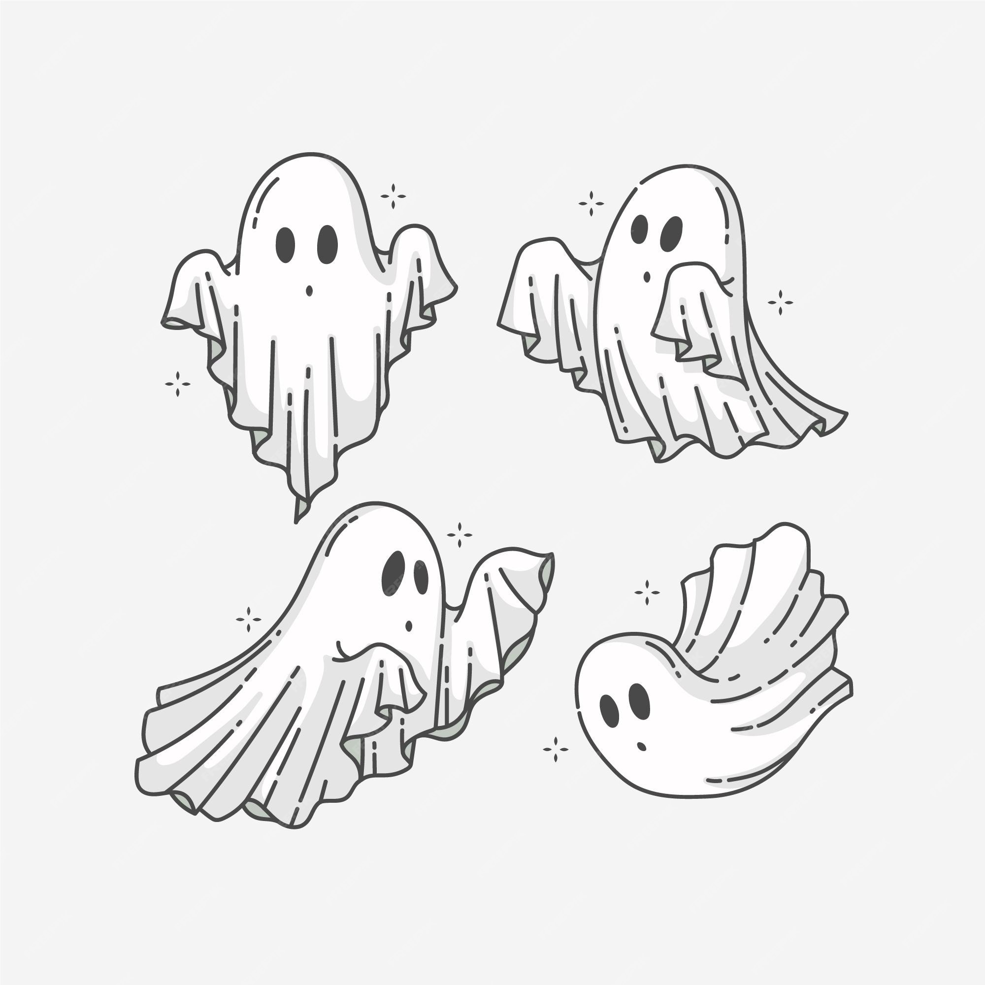 Cartoon Ghost Images | Free Vectors, Stock Photos & PSD