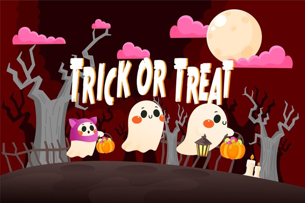 ハロウィンイラスト プレミアムベクター