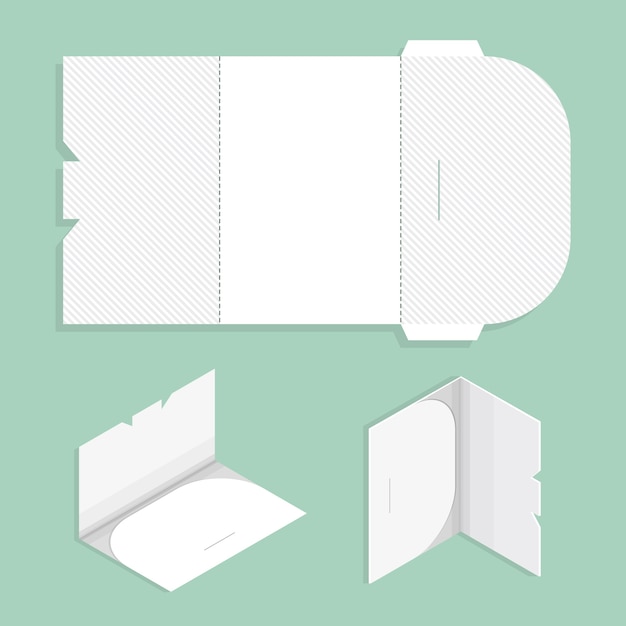 Folding Box Template Vector Art, Icons, and Graphics for Free Download