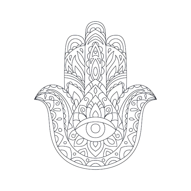 Premium Vector | Hand drawn sacred geometry element collection