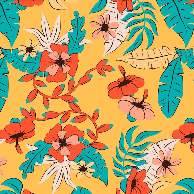 Ручной обращается дизайн гавайской рубашки