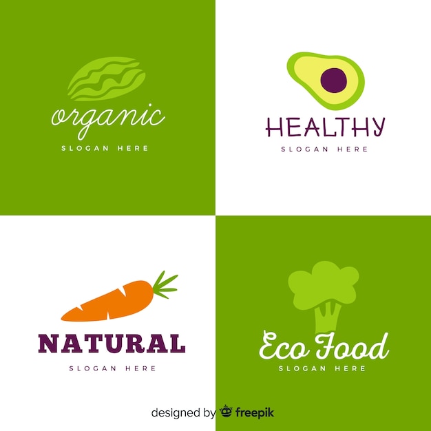 手描き健康食品のロゴ