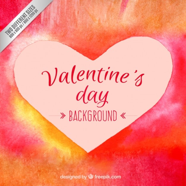 Free vector hand drawn heart background