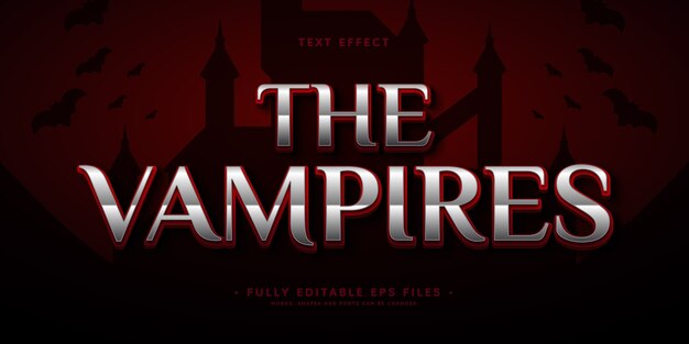 Hand drawn horror text effect