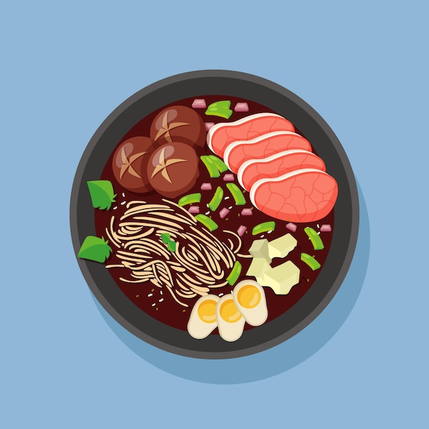 Hand drawn hot pot